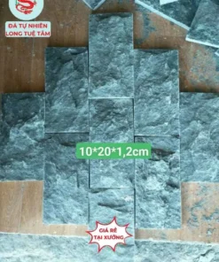 Đá bóc xanh rêu Thanh Hóa 100x200mm