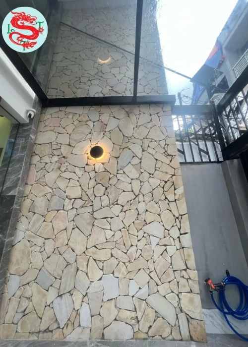 Đá rối ốp trụ cổng