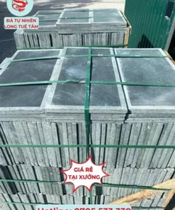 Đá xanh thanh hóa mài chừa viền 150x300x20mm / 300x600x20mm