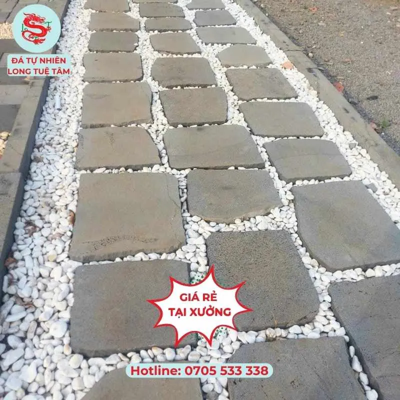 Đá bước dạo sân vườn 3cm