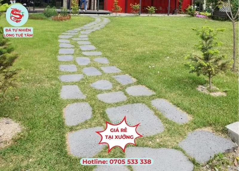 Đá bước dạo sân vườn tổ ong 3cm