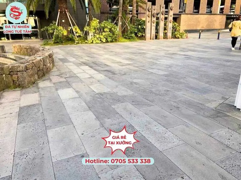 Đá lát nền sân vườn 30x60x2cm