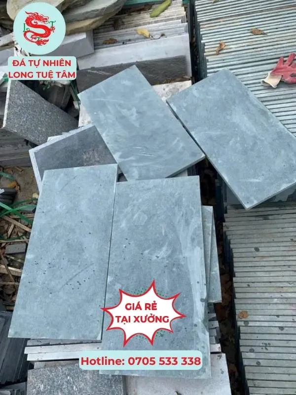 Đá xanh lát sân mài hone 30x60