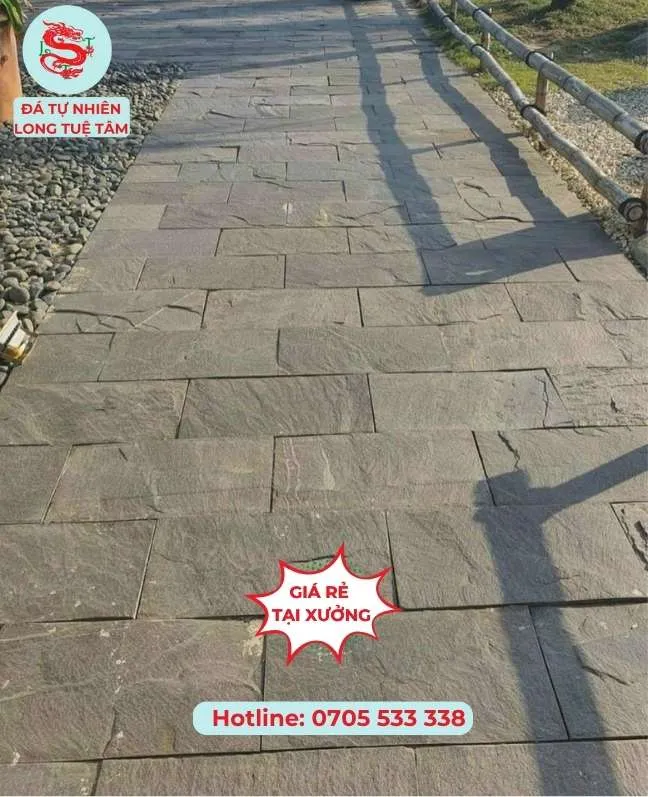 Đá chẻ lát sân