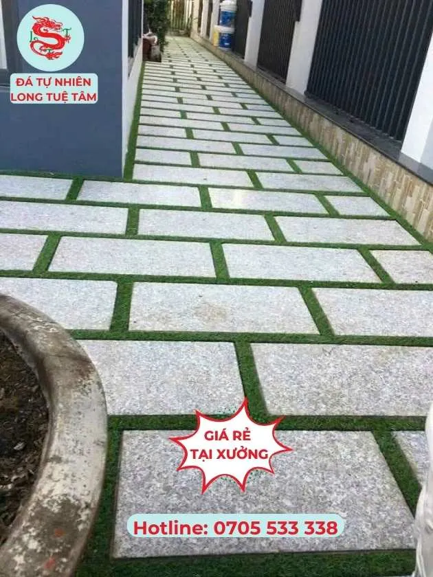 Đá granite trắng suối lau