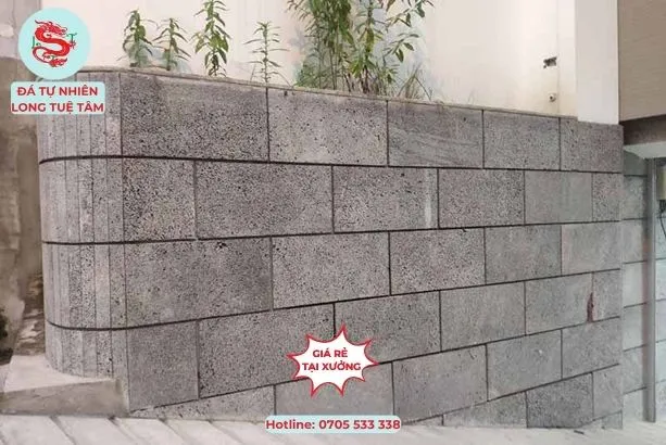 Đá ốp chân tườn với đá tổ ong 30x60