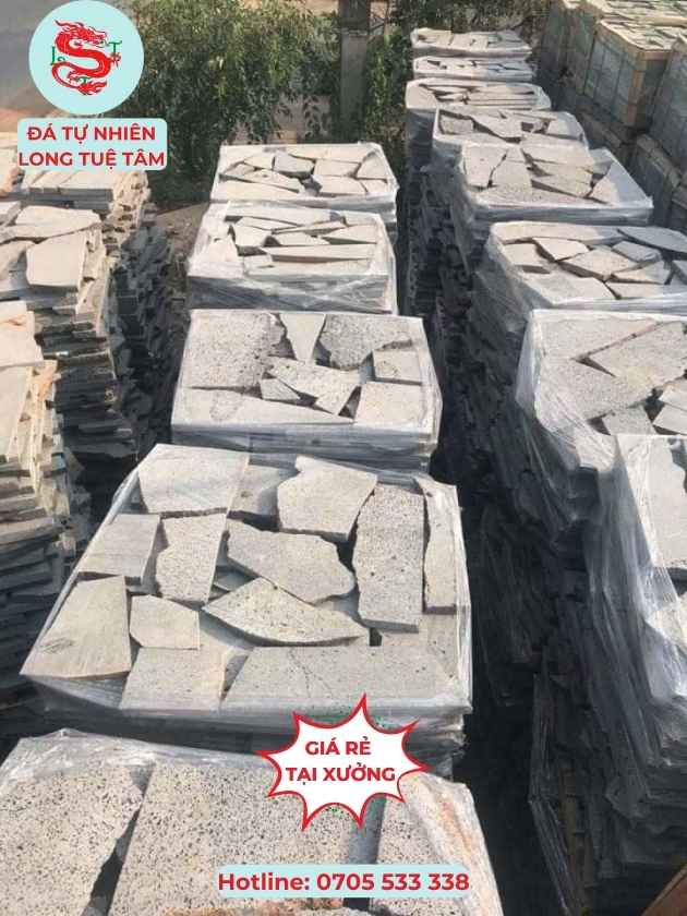 Đá lát sân vườn giá rẻ